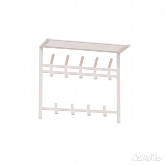 Вешалка с полкой 2-х ярусная 