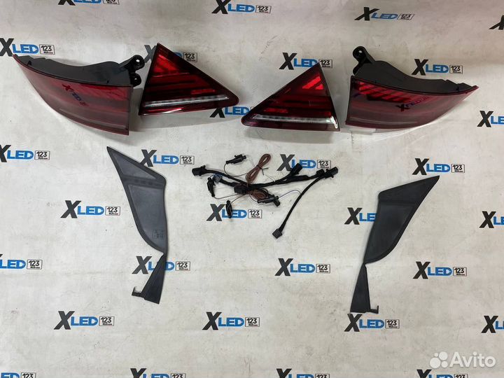 Audi A7 A 7 комплект рестайлинг фонарей на дорест