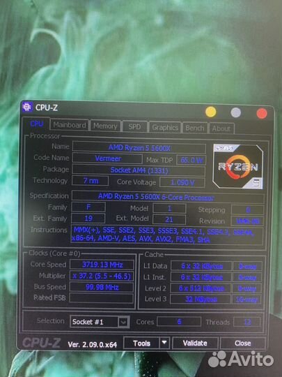 Игровой пк Ryzen 5600x + GTX 1660 Super