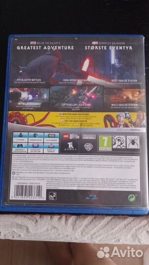 Lego Звёздные войны :пробуждение силы. ps4