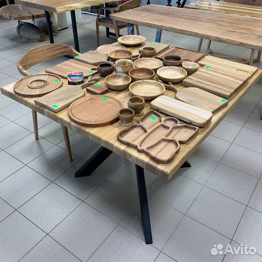 Кухонные Принадлежности из Массива Дерева