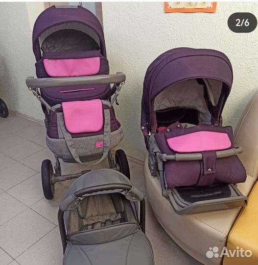 Детские коляски 2 в 1 бу