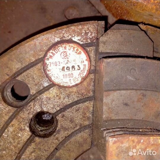 Патрон токарный 250 4-х кулачковый