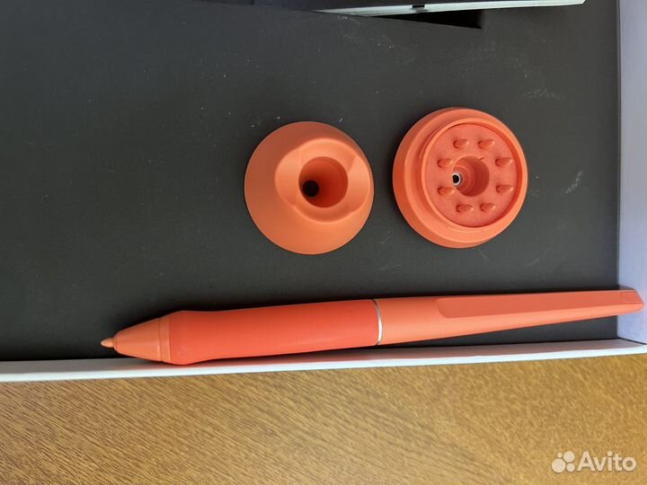 Графический планшет huion HS611 коралловый-красный