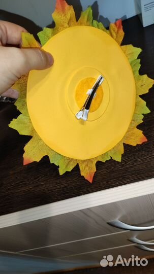 Осенняя шляпка в садик