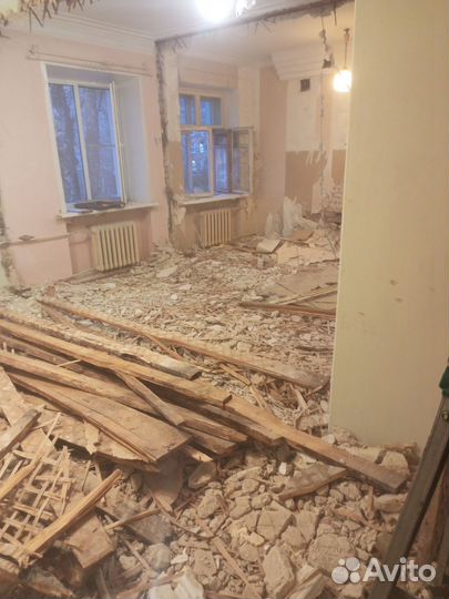 Демонтаж квартир, построек, вывоз мусора