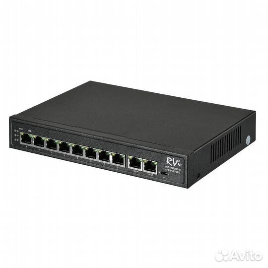 Коммутатор на 8 PoE портов RVi-1NS08F-2T