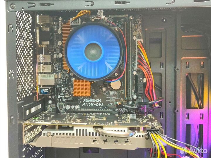Игровой пк i3/gtx1060 6gb/ddr4/ssd