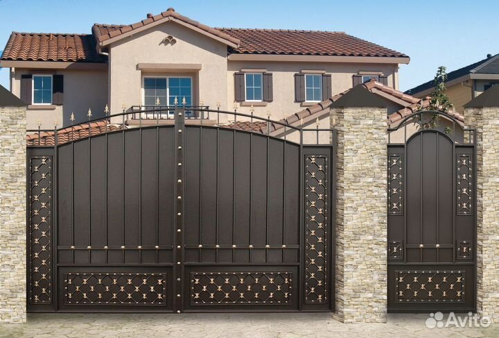 Ворота распашные