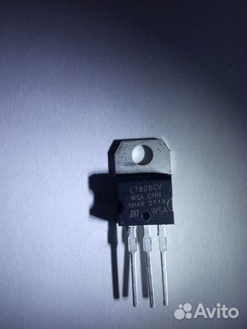 Линейный стабилизатор L7806CV, (модуль питания)
