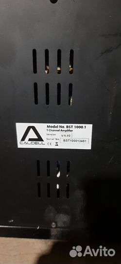 Усилитель Calcell BST 1.1000