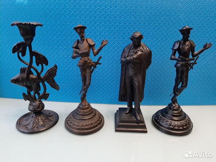 Статуэтки бронза чугун Касли