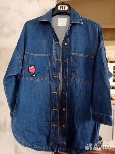 Джинсовая рубашка Zara