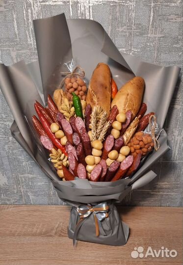 Мужские букеты съедобные