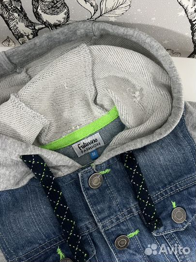 Джинсовка для мальчика 98