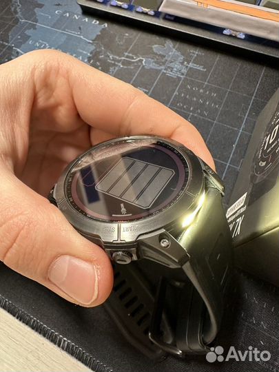 Часы garmin fenix 7x sapphire solar