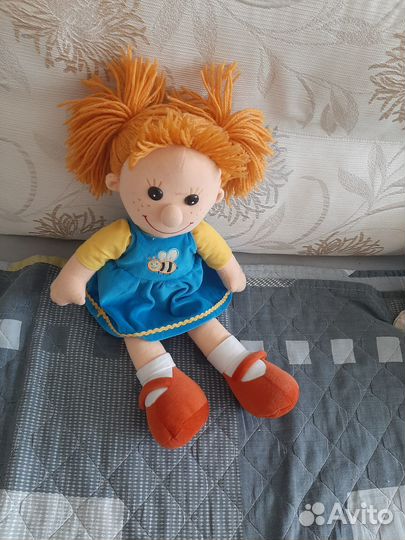 Куколка сплюшка, 50 см. Поёт частушки