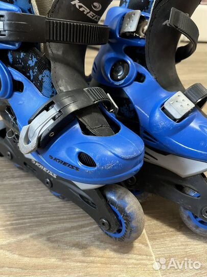 Ролики детские раздвижные 27-30 размер