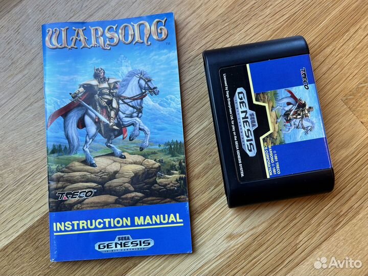 Warsong Sega Genesis