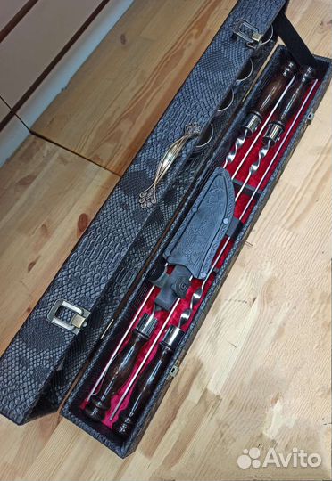Шашлычный набор в кейсе 