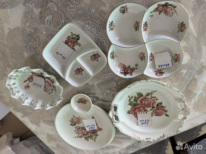 Посуда Корейская роза