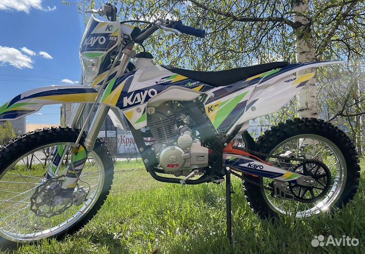 Мотоцикл кроссовый kayo K1 250 MX 21/18