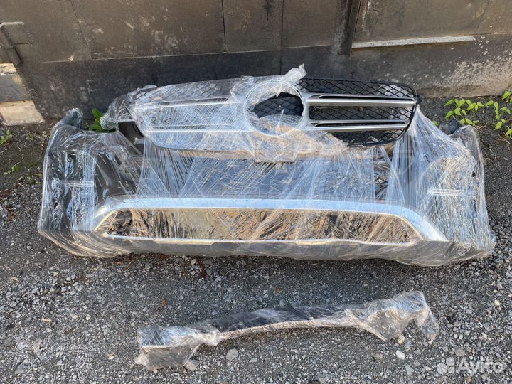 Передний бампер Mercedes GLE w166