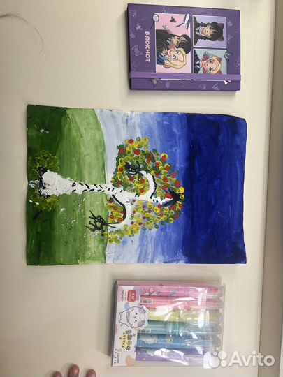 Младшая сестра (7 лет) хочет продать рисунок