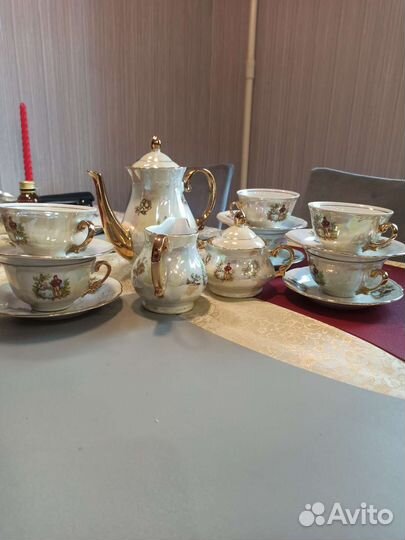 Чайный фарфоровый сервиз Мадонна Югославия