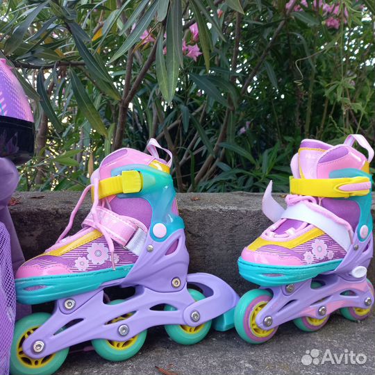 Детские ролики и защита