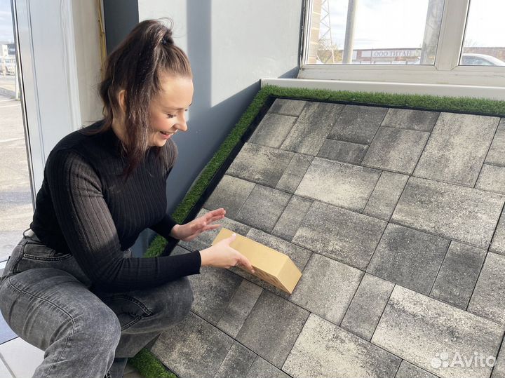 Тротуарная плитка, брусчатка, доставка