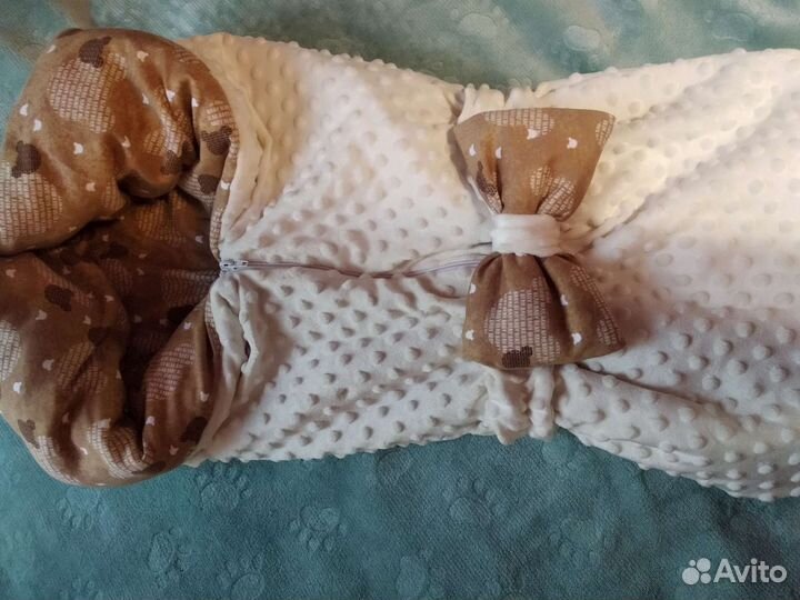 Конверт одеяло на выписку