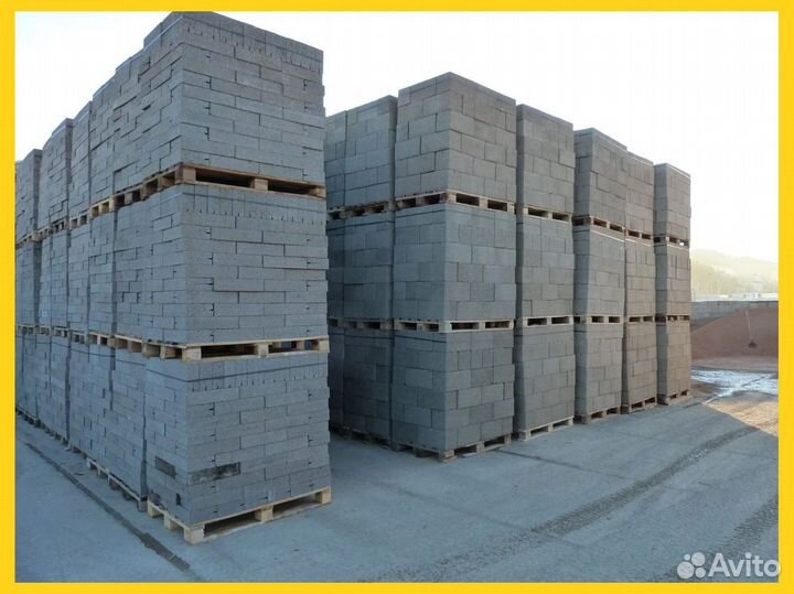 Керамзитобетонные блоки от производителя