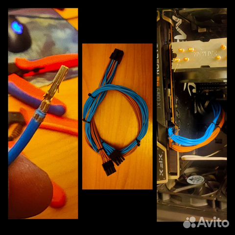 Изготовление проводов питания 6,8pin,12vhpwr