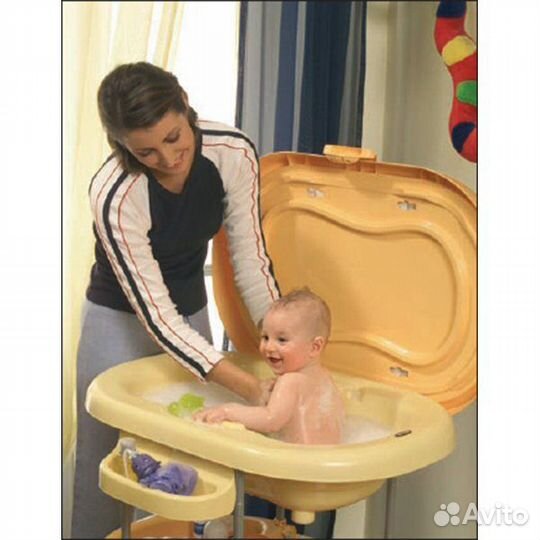 Детский пеленальный столик с ванночкой Brevi Acgua