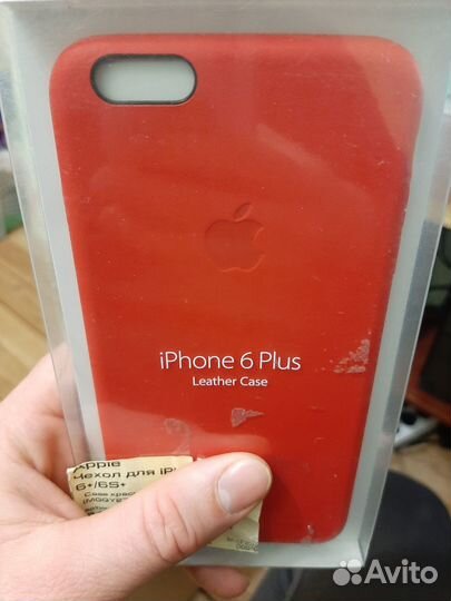 Кожаный чехол для iPhone 6+/6S+
