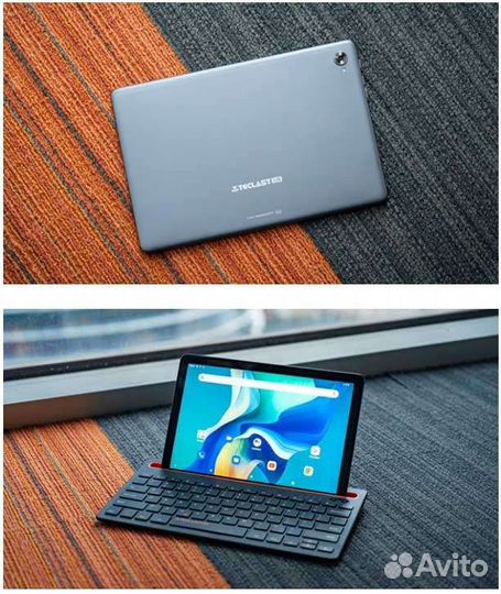 Планшет 6/128 с клавиатурой и чехлом