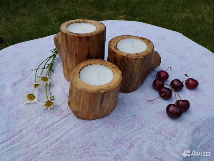 Формы из дерева. Формы для свечей