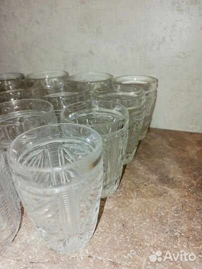 Хрустальные стаканы СССР