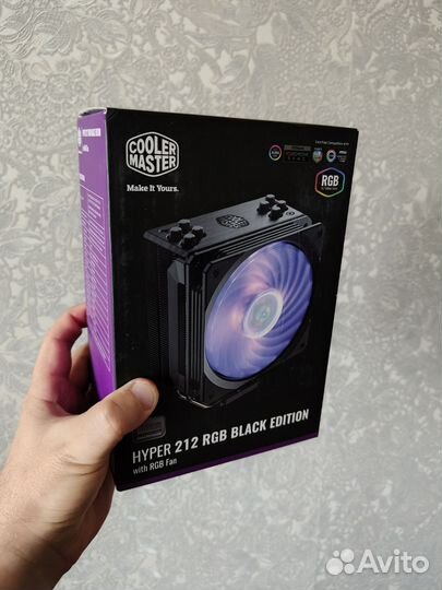 Кулер Cooler Master Hyper 212 Halo Black RGB