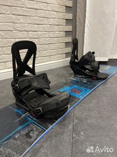 Сноуборд burton process крепления burton custom