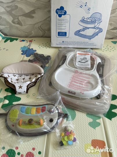 Ходунки Geburt W1121NA6 бежевый,коричневый