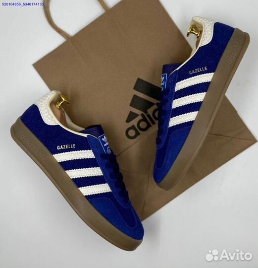 Кроссовки Adidas Gazelle Navy (Арт.61010)