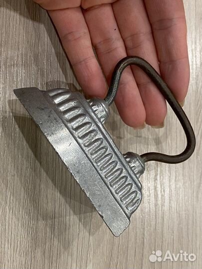 Утюг старинный СССР маленький детский