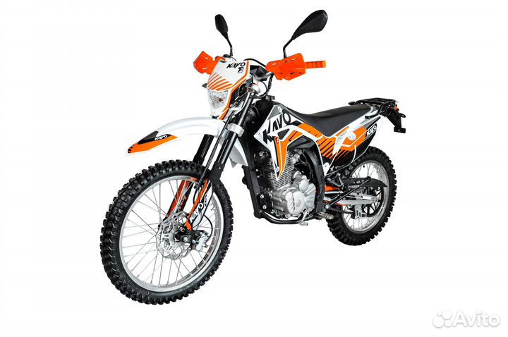 Мотоцикл кроссовый kayo T2 250 enduro PR 21/18