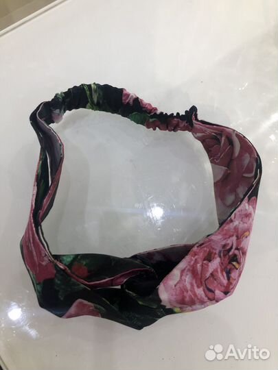 Ободок из шелка