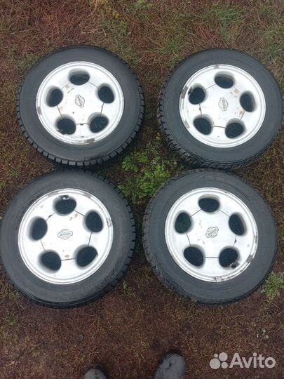 Литые диски r14 с зимней резиной