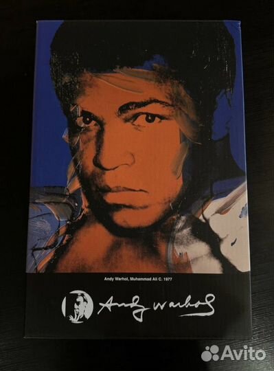 Bearbrick - Andy Warhol x Muhammad Ali