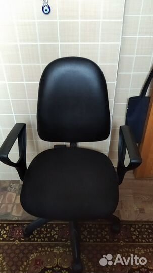 Компьютерное кресло комбинированное