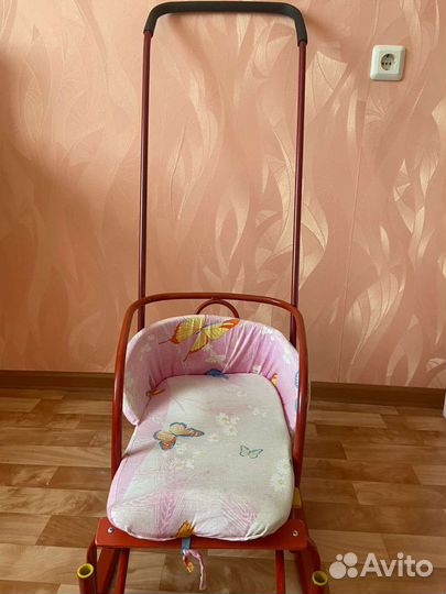 Детские зимние санки